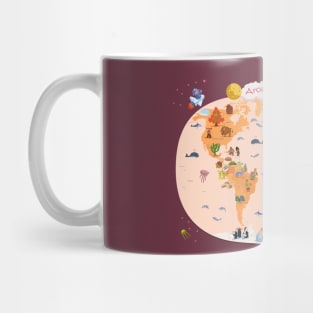 Around the World Mug